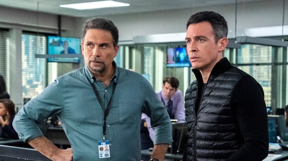 Jeremy Sisto and John Boyd in the FBI Season 7 episode "Descent"